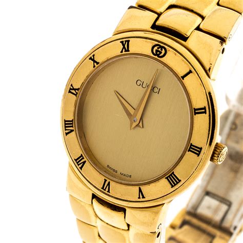 gucci watch packaging|gucci ladies gold plated watches.